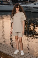 T-shirt Dangereuse épais beige