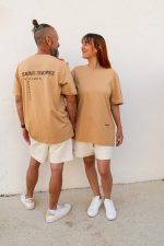 T-shirt Saint-Tropez vibes cappuccino – Image 11