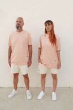 T- shirt Saint-Tropez vibes rose poudré – Image 6