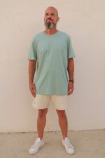 T-shirt Saint tropez vibes vert menthe – Image 3