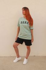 T-shirt DGRS vert menthe Unisexe
