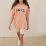 T-shirt DGRS rose poudre Unisexe