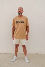 T-shirt DGRS cappuccino Unisexe – Image 3